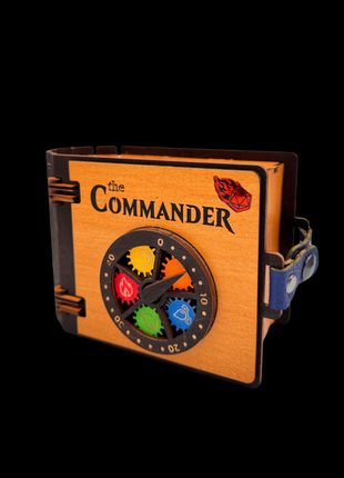 Queer Craft™ The Commander Deck Box | 120+ Card Storage + Hit Counter | Holds MTG Commander Decks