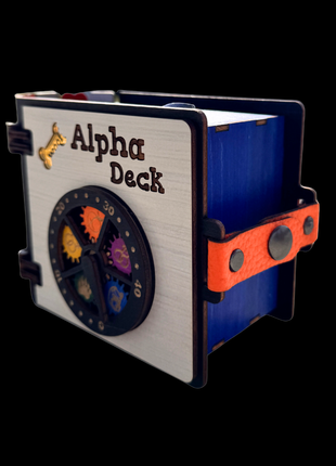Queer Craft™ Pup Play Deck Box | 120+ Card Storage + Hit Counter | Holds MTG Commander Decks