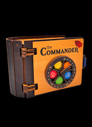 Queer Craft™ The Commander Deck Box | 120+ Card Storage + Hit Counter | Holds MTG Commander Decks