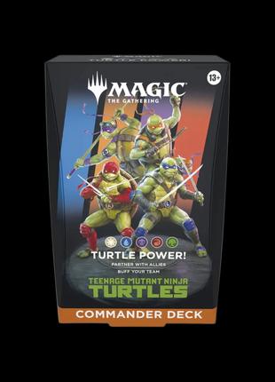 Teenage Mutant Ninja Turtles Commander Deck - Turtle Power!
