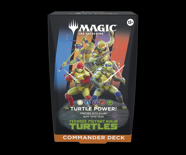 mtg turtle commander deck Amazon.com: Magic: The Gathering | Teenage Mutant Ninja Turtles - Commander Deck - Turtle Power!