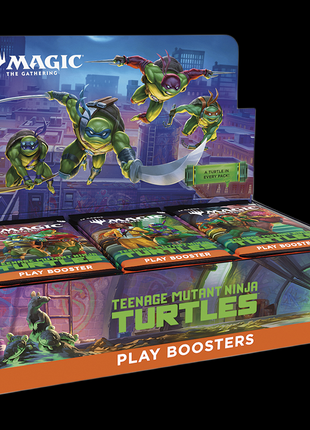 Teenage Mutant Ninja Turtles - Play Booster Display