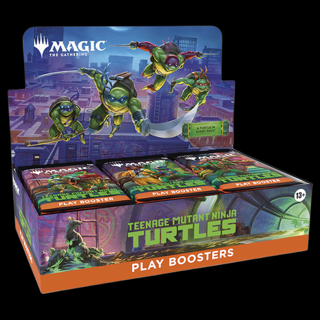 Teenage Mutant Ninja Turtles - Play Booster Display